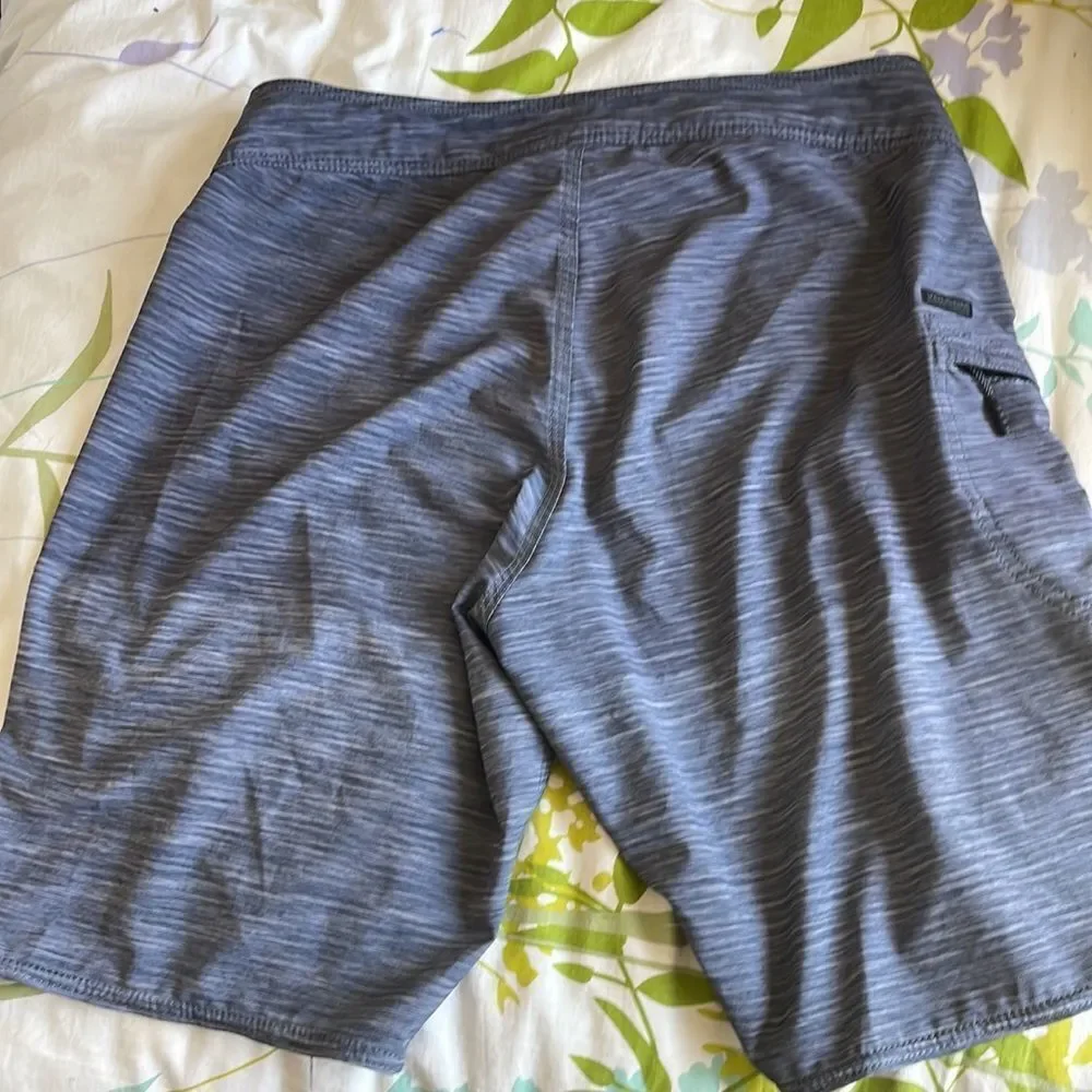 EUC! Volcom Gray Swim Trunks - Size 32
